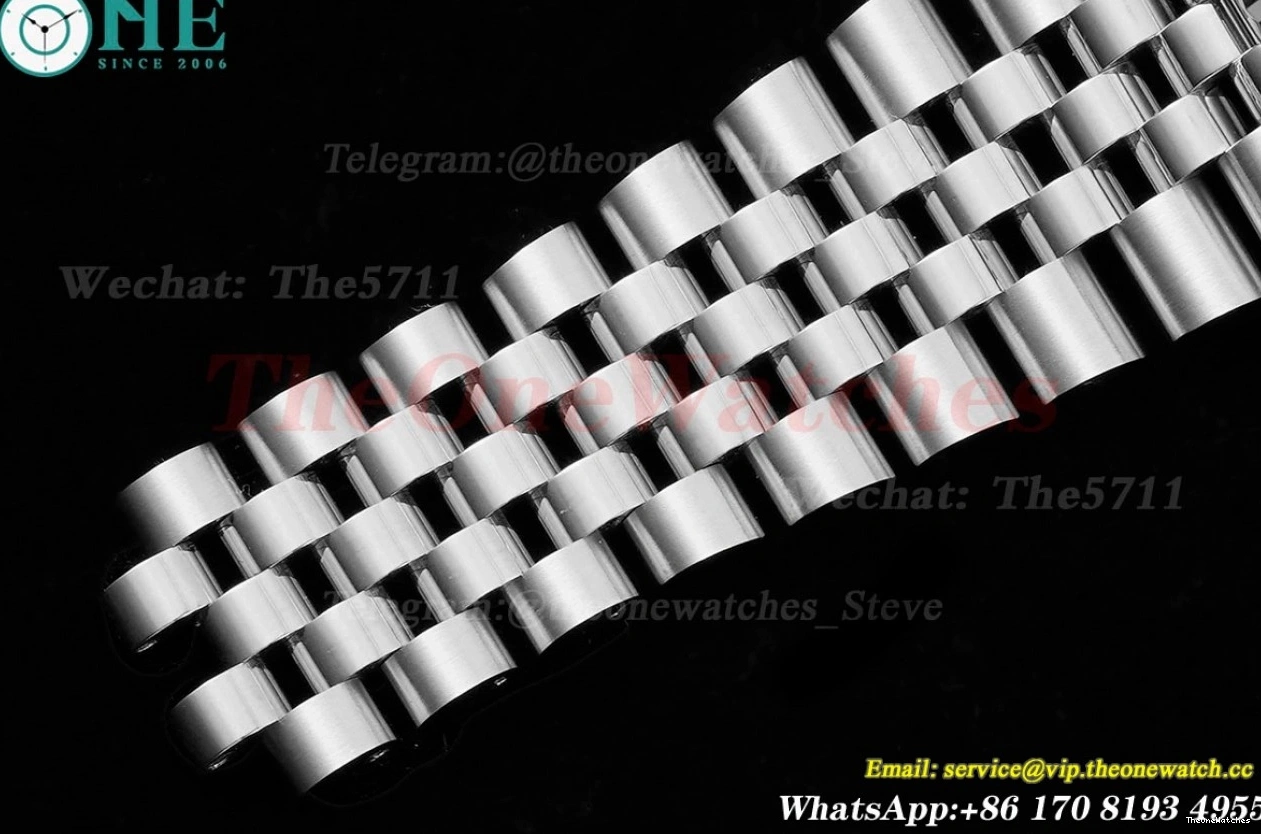 SS King 904L Dial Jubilee 41mm Black 126300 SS VR3235 Datejust 0502